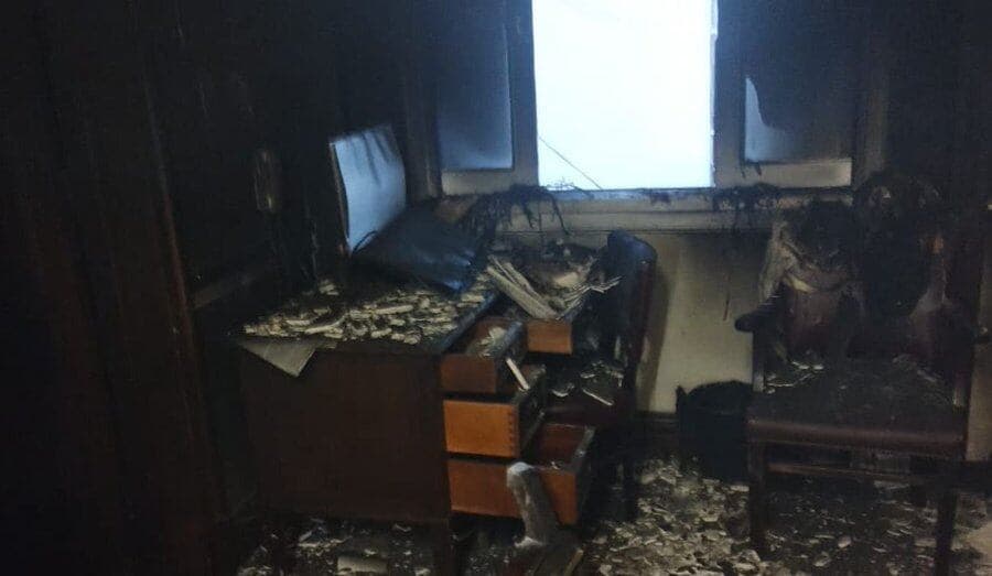 Featured image for: Se incendió un despacho en el Senado y hay tres personas intoxicadas