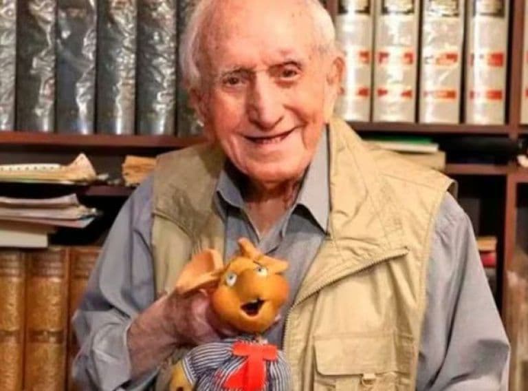 A los 100 años, murió Peppino Mazzullo, el italiano que le puso voz al Topo Gigio