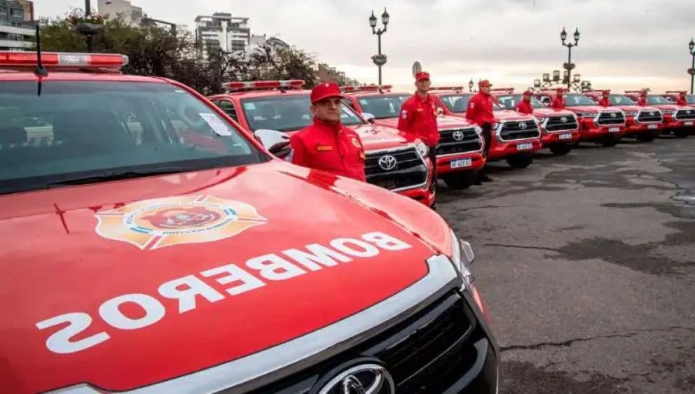 Bomberos voluntarios de todo el país realizaron un "sirenazo" por un reclamo al gobierno nacional