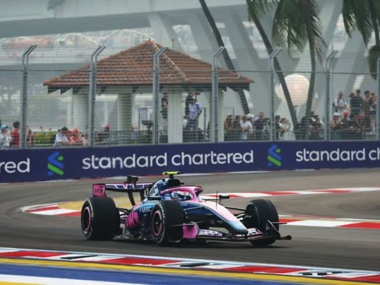 Colapinto no pasó la Q2 y largará 11° en la carrera Sprint del Gran Premio de Singapur