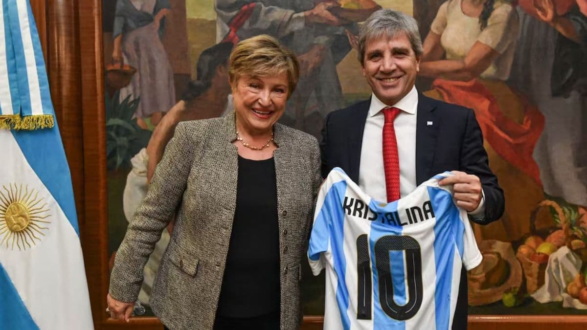 La titular del FMI elogió a la Argentina y destacó la gestión económica de Milei