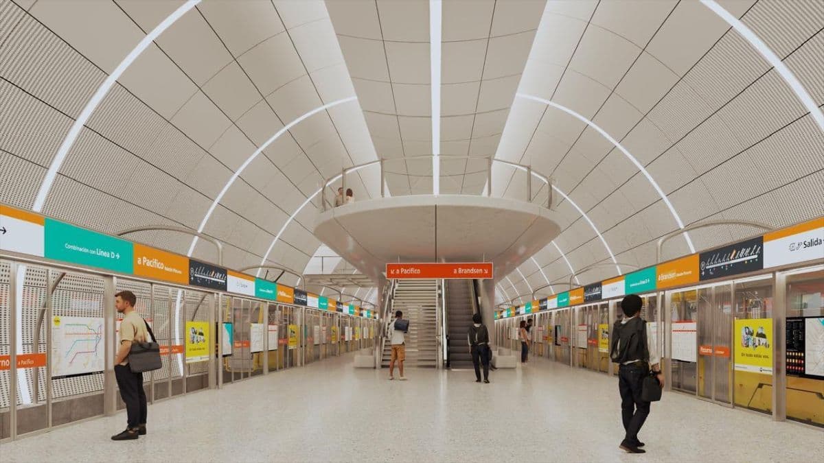 Línea F: dos consorcios competirán por construir el nuevo subte que unirá Barracas y Palermo