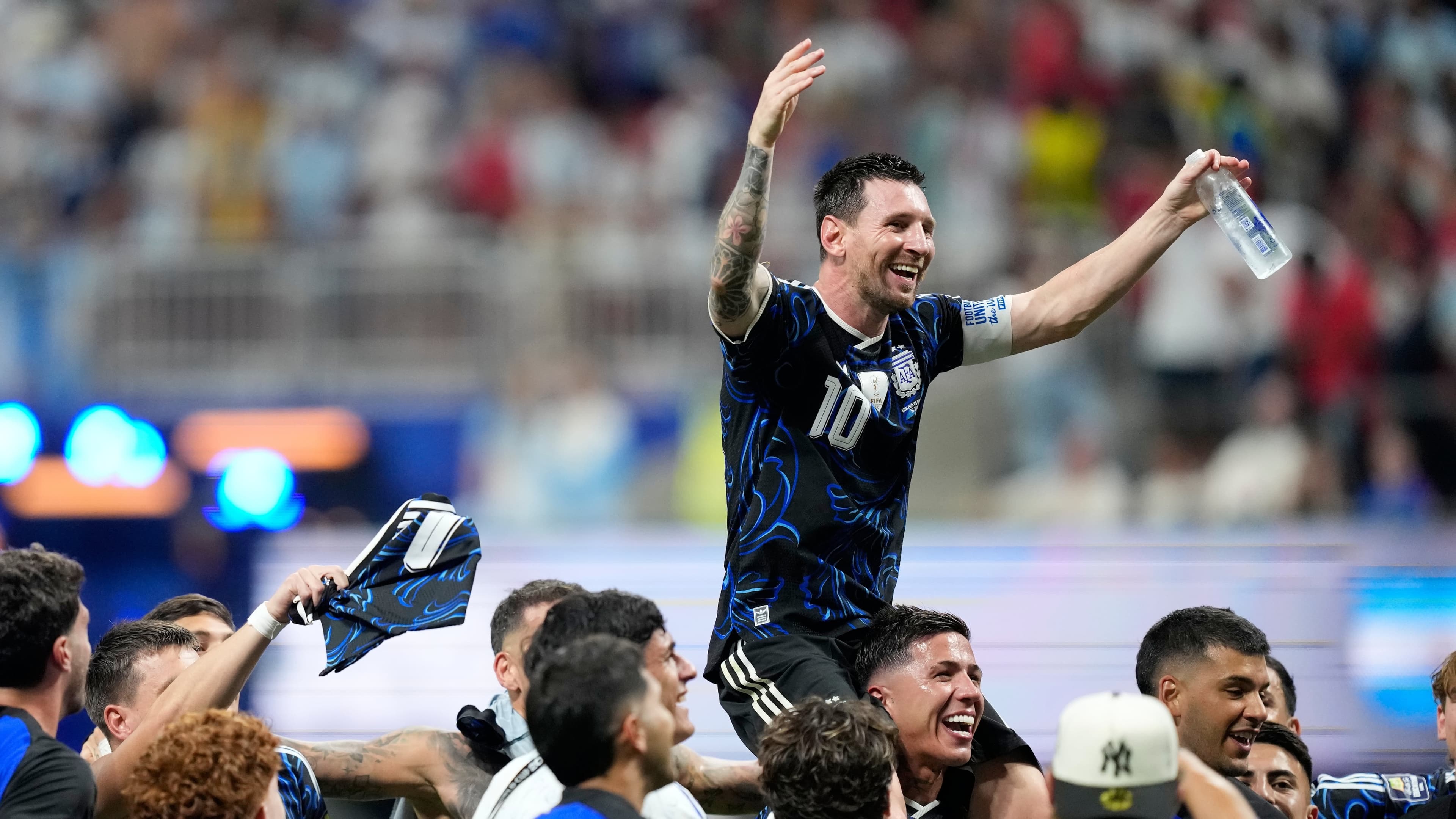 Lionel Messi anunció su retiro de la Selección
