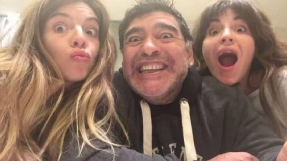 El escandaloso audio de Maradona contra sus hijas: “Córtenla con eso de que estoy borracho”