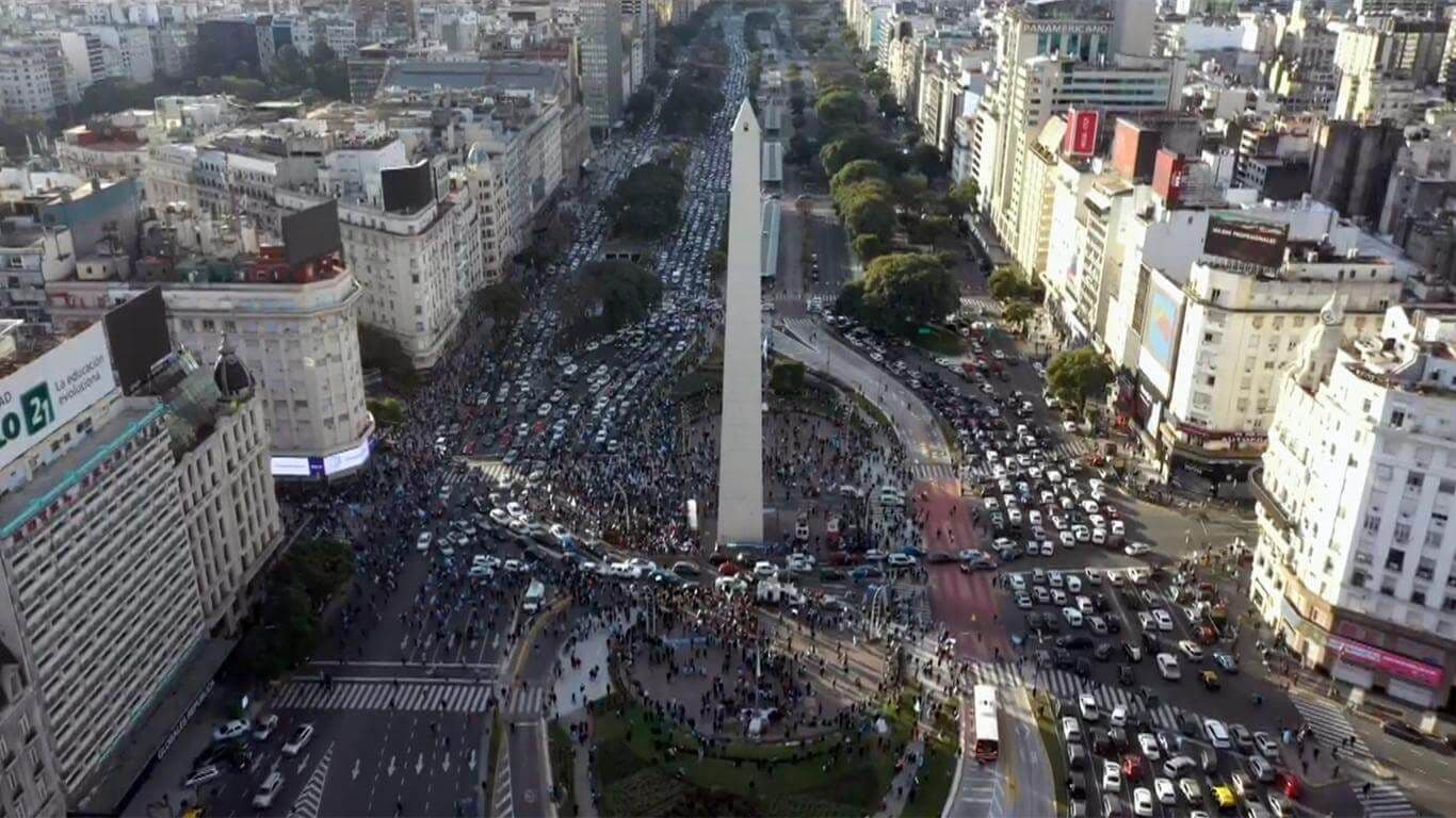 Banderazo en todo el país por la defensa de las libertades