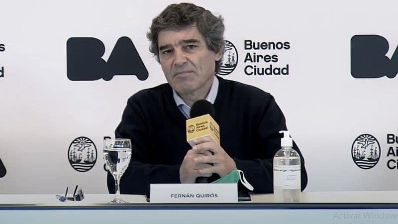 Fernán Quirós habló sobre el banderazo: «Las expresiones populares son importantes, pero no podemos ponernos en riesgo»