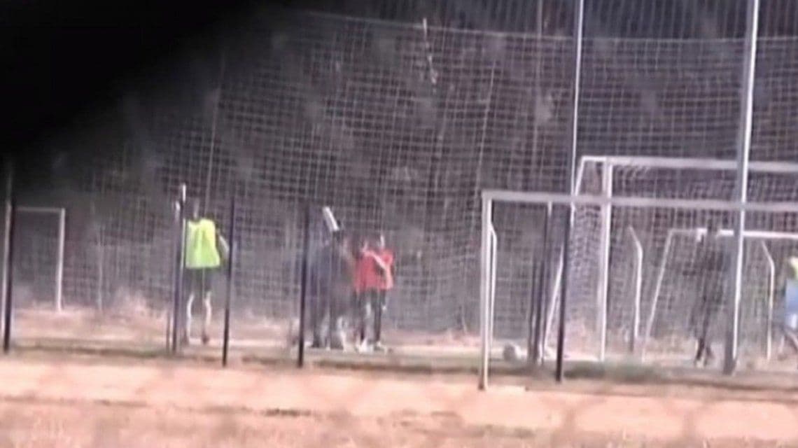 Jugadores de Racing entrenaron en Rosario