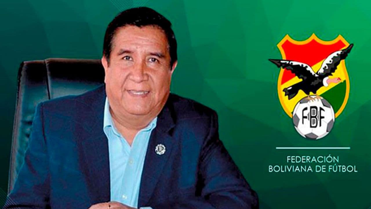 Murió de coronavirus el presidente de la Federación Boliviana de Fútbol