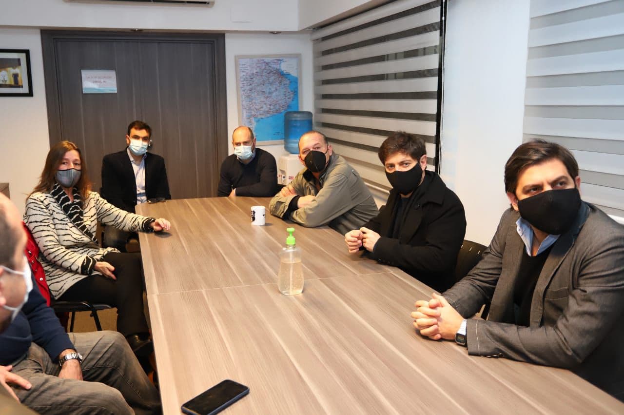 Tras los entredichos, Frederic y Berni se reunieron para planificar medidas contra la inseguridad
