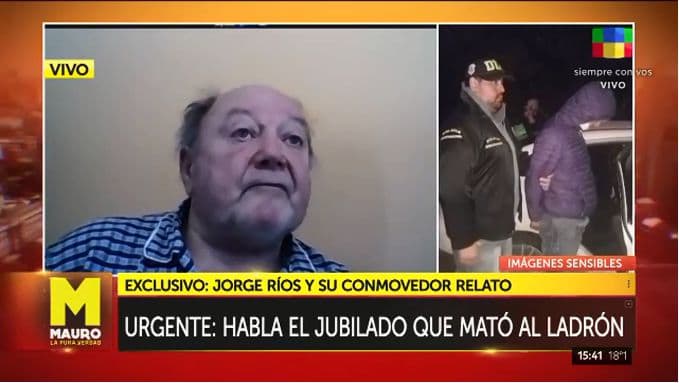 Al jubilado de Quilmes se le «nubló todo» después de disparar
