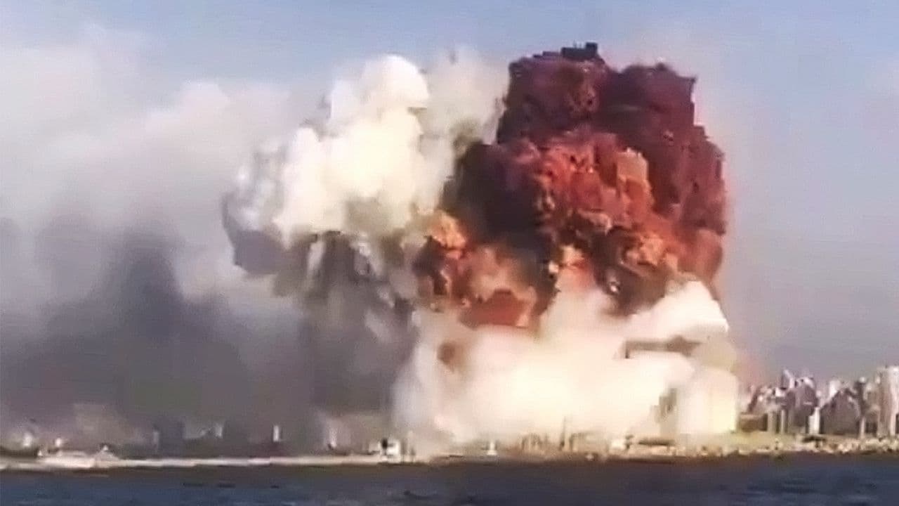 «Nitrato de amonio», la causa detrás de la explosión en Beirut