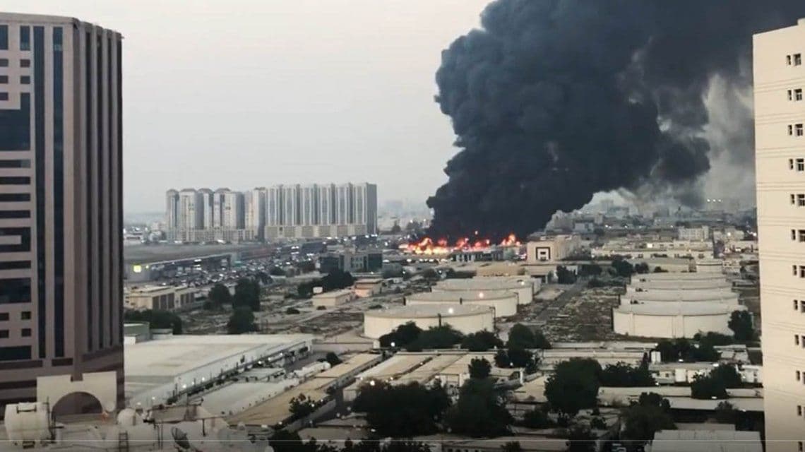 Otra gigantesca explosión: ahora en un mercado de los Emiratos Árabes Unidos