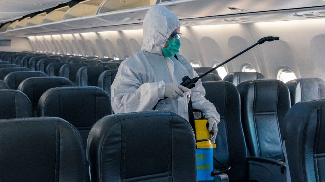 Transporte ya prepara los protocolos de prevención para micros de larga distancia y vuelos