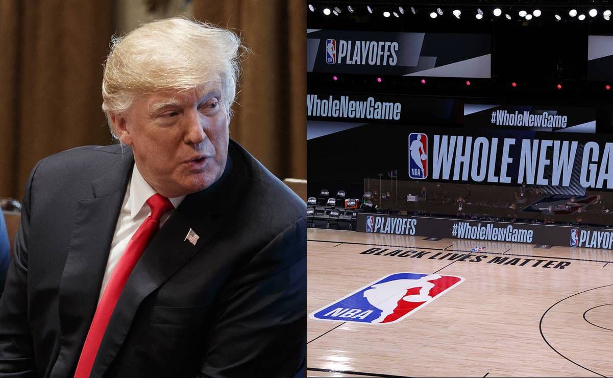 Donald Trump cargó contra la NBA: “Se volvió una organización política”