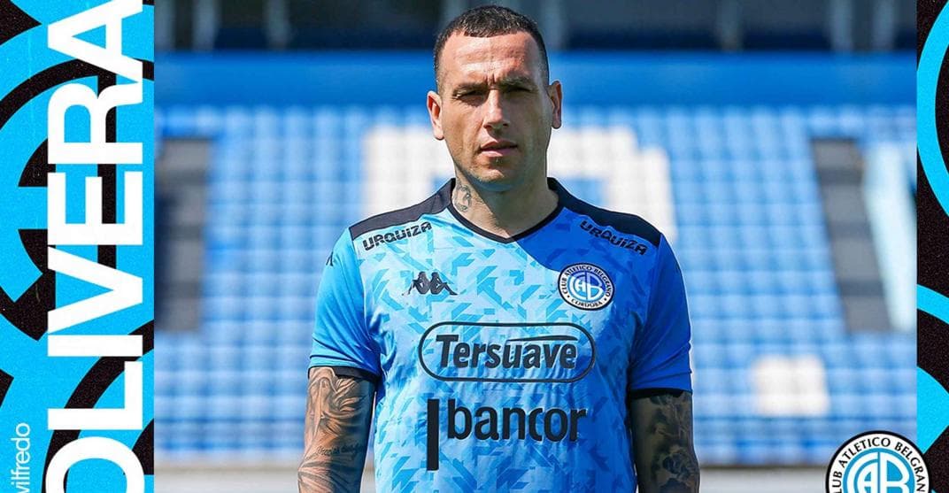 Wilfredo Olivera se convirtió en jugador de Belgrano