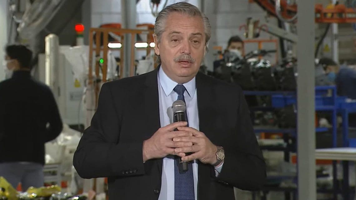Alberto Fernández: «Los problemas hay que resolverlos en paz y con sensatez»