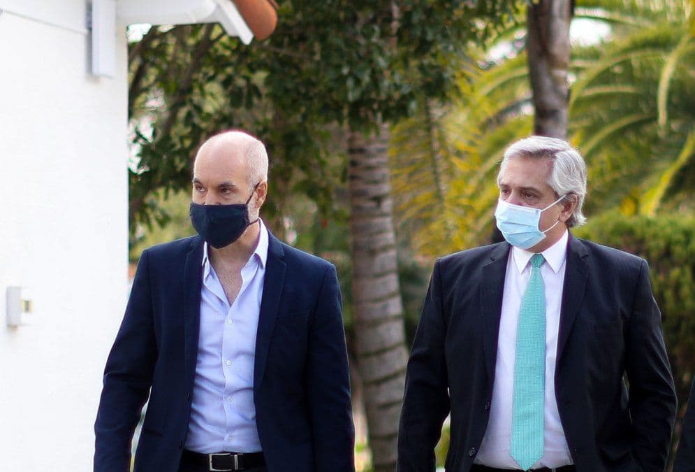Alberto Fernández a Larreta: «Quedate tranquilo, vamos a resolver esto de otro modo»