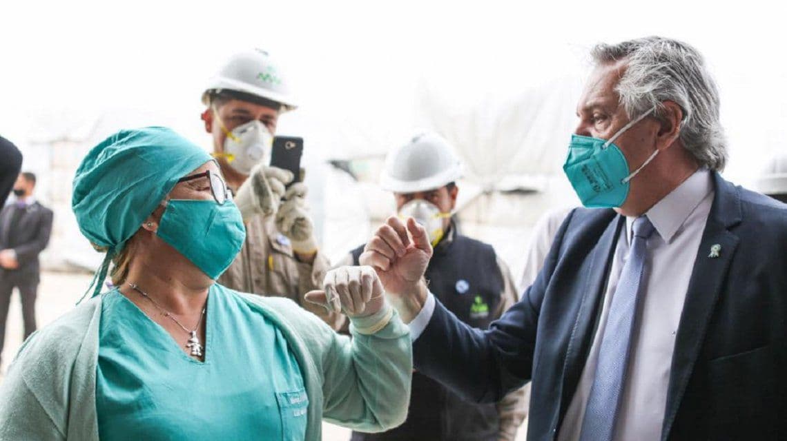 El saludo de Alberto Fernández por el Día de la Sanidad: «Gracias por tanta dedicación y compromiso»