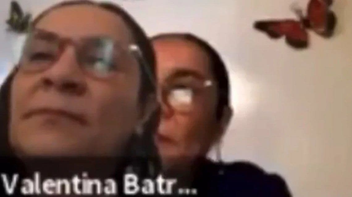 ¿Le copió a Bullrich? Una diputada usó una foto para fingir su presencia en sesión virtual