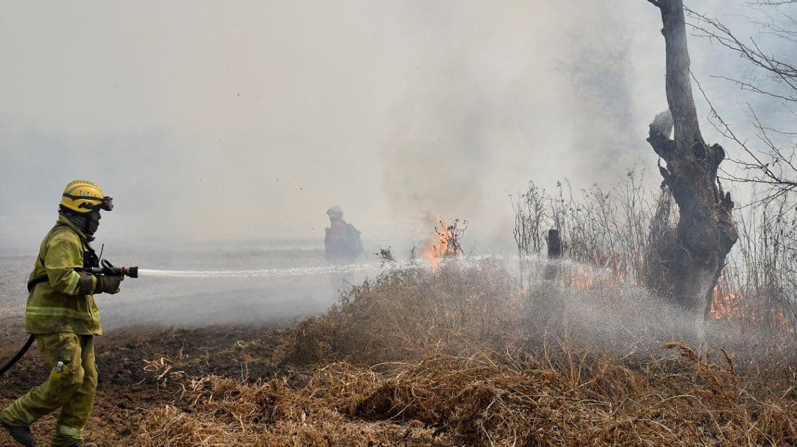 Córdoba: Queda un solo foco activo de incendio en Valle de Punilla y se esperan lluvias