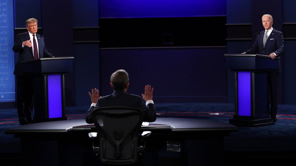 Debate presidencial en Estados Unidos: Joe Biden llamó «payaso» a Donald Trump