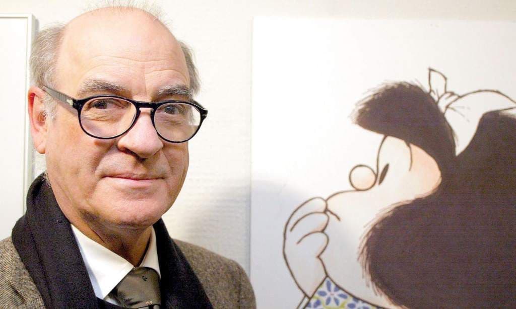 Falleció Quino, el padre de Mafalda