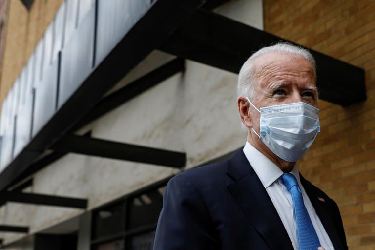 Tras el positivo de Trump, piden que Joe Biden se haga urgente un test de coronavirus