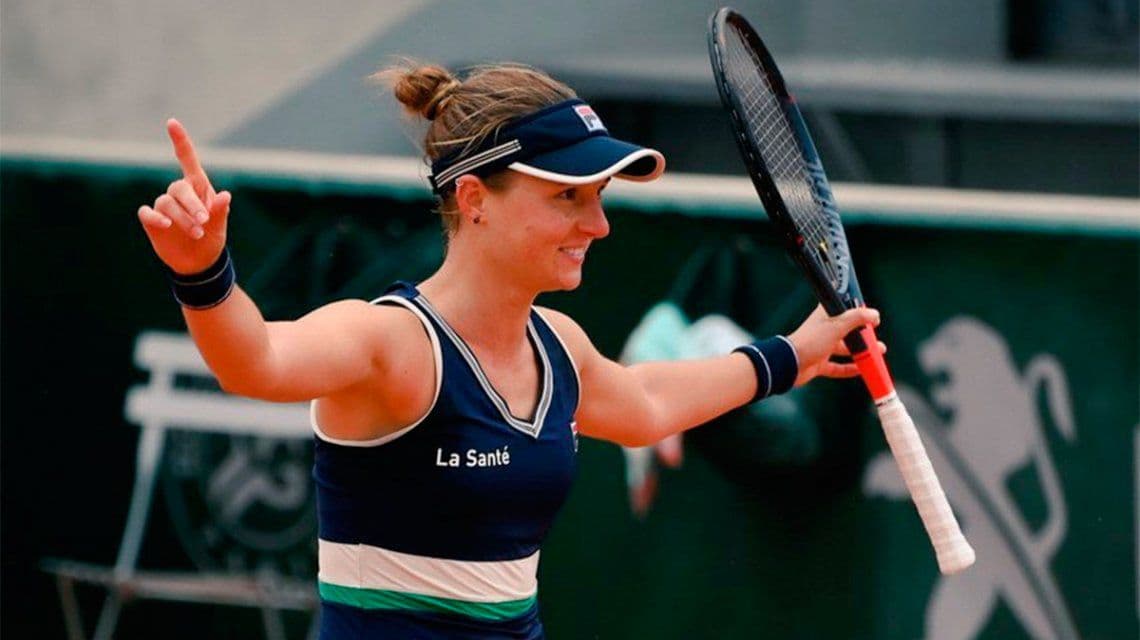 Nadia Podoroska, por la gloria en Roland Garros: se mide ante Svitolina en cuartos de final