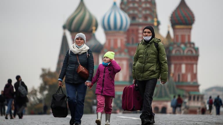 Rusia volvió a superar su peor marca diaria con más de 14.000 casos de coronavirus y 239 muertos