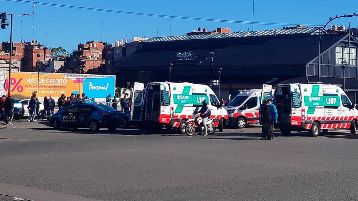 Tiroteo en la estación del tren San Martín de Retiro: hay cuatro heridos