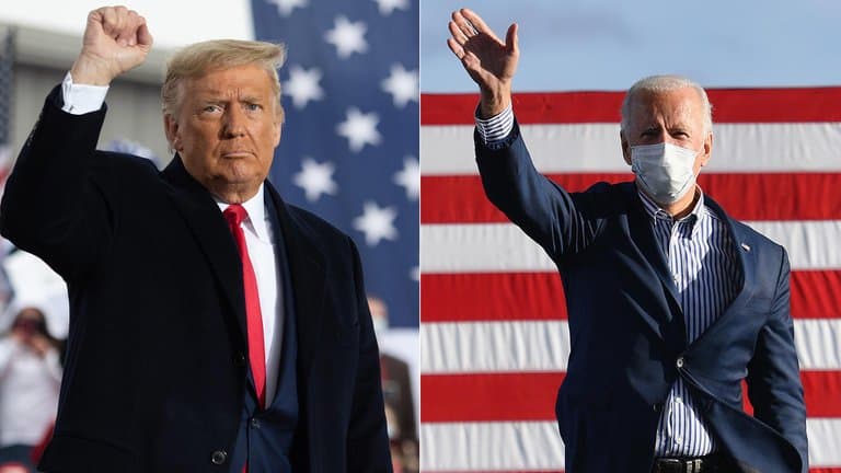 A una semana de las elecciones, Joe Biden apuesta por Georgia mientras Donald Trump se embarca en una campaña de tres estados