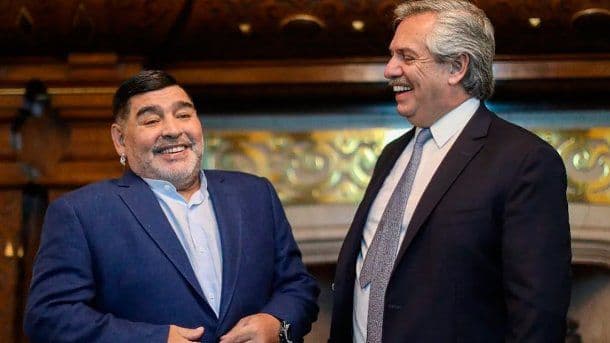 Alberto Fernández saludó a Maradona por su cumpleaños: «Le debemos muchos momentos de felicidad»