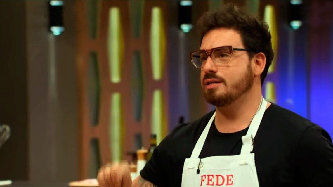 El papelón de Fede Bal en «MasterChef Celebrity» y los memes de su Baby Yoda