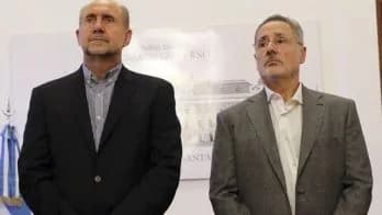 Omar Perotti fue aislado por un caso positivo de coronavirus dentro su gabinete