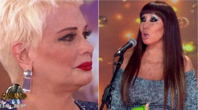 Carmen Barbieri se quebró y lloró ante un comentario de Moria Casán