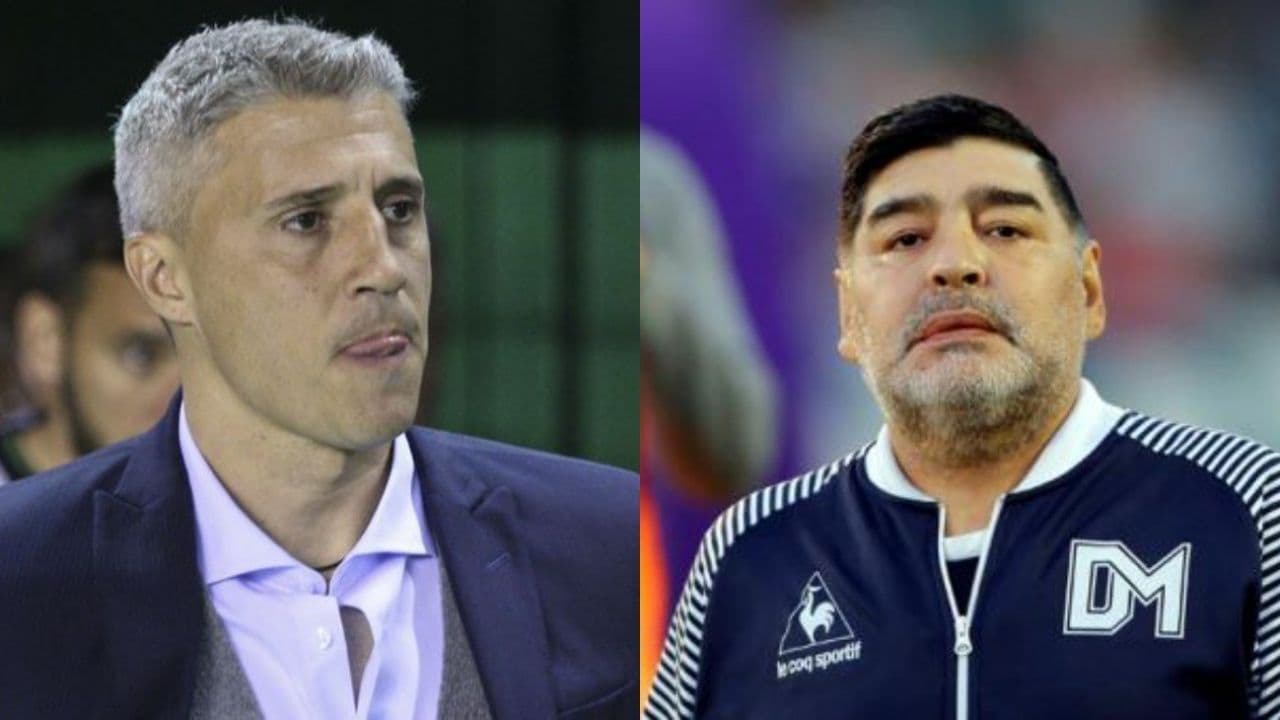 Hernán Crespo se quebró al recordar a Maradona: «El dolor en el alma no se puede explicar»