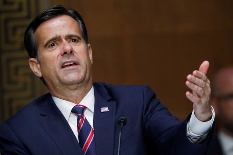 El jefe de inteligencia de los Estados Unidos advirtió que China es la mayor amenaza a la libertad desde la Segunda Guerra Mundial