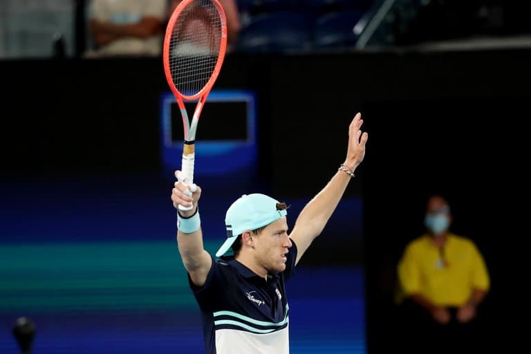 Diego Schwartzman debutó con un triunfo en el Abierto de Australia