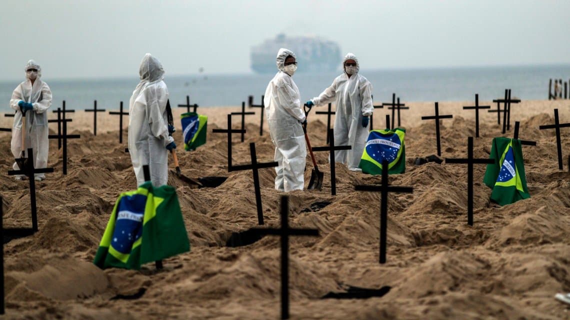 Coronavirus: Río de Janeiro suspende la vacunación por falta de dosis