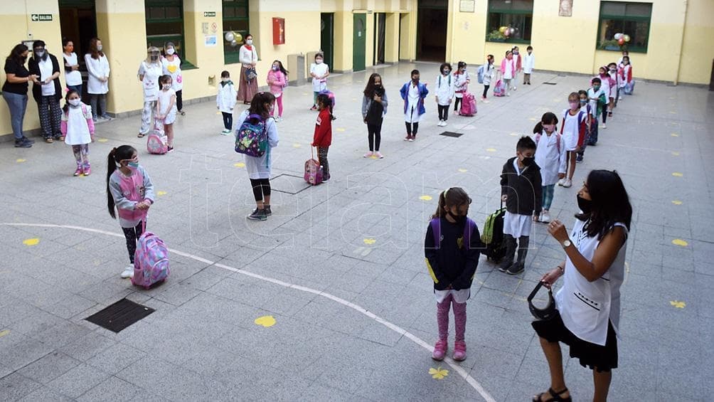 Hubo 90% de asistencia en la primera jornada de vuelta a clases