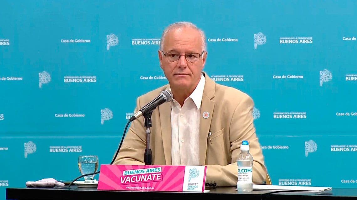Daniel Gollán defendió el plan de vacunación en la Provincia: «Dejen de inventar mentiras»