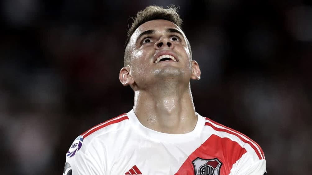 Borré, pese a una molestia, fue citado por Gallardo para jugar ante Racing