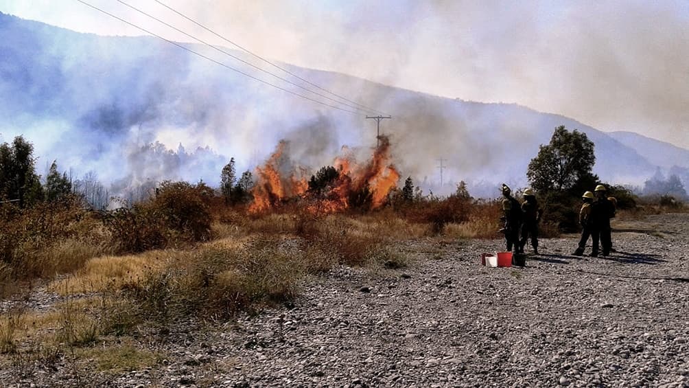 Murió otro poblador por quemaduras en los incendios