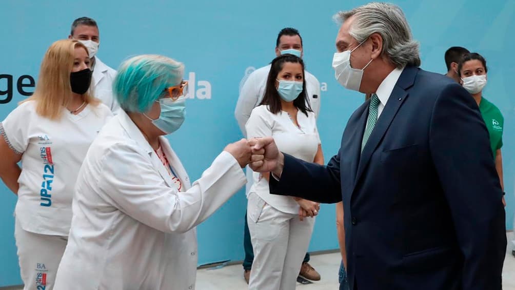 El Presidente volvió a advertir que el AMBA es el «epicentro del contagio» que «se irradia al país»