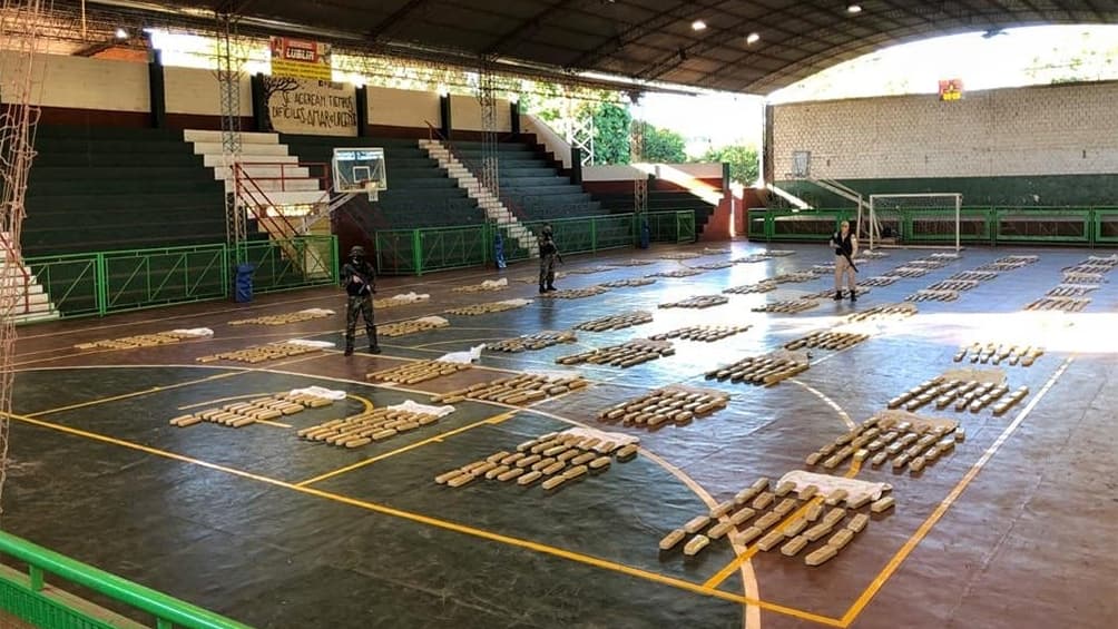 Secuestran casi una tonelada de marihuana tras una persecución en Misiones