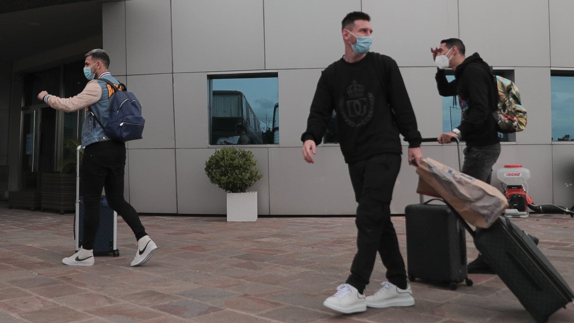 Lionel Messi llegó para jugar partidos de eliminatorias para Qatar 2022 y la Copa América
