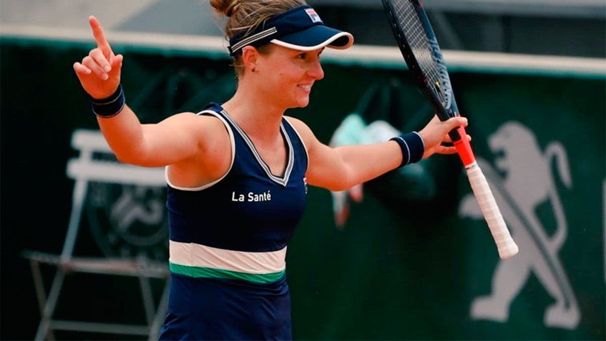 Nadia Podoroska firmó otra actuación histórica en Roland Garros: se clasificó a las semifinales del dobles