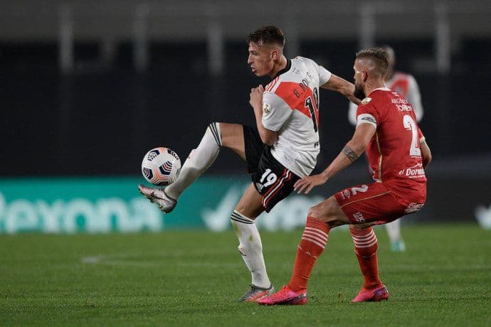 Copa Libertadores: River y Argentinos igualaron 1-1 en el Monumental