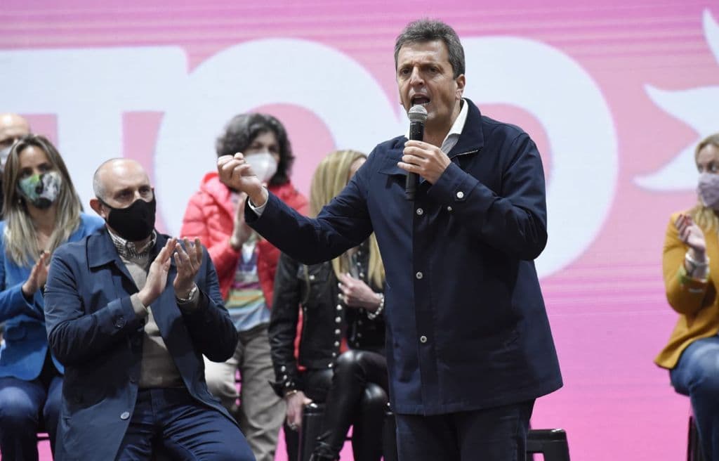 Massa: «El domingo, votamos entre un país de todos o un país para pocos»