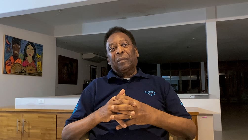 Pelé: «Me estoy recuperando bien»